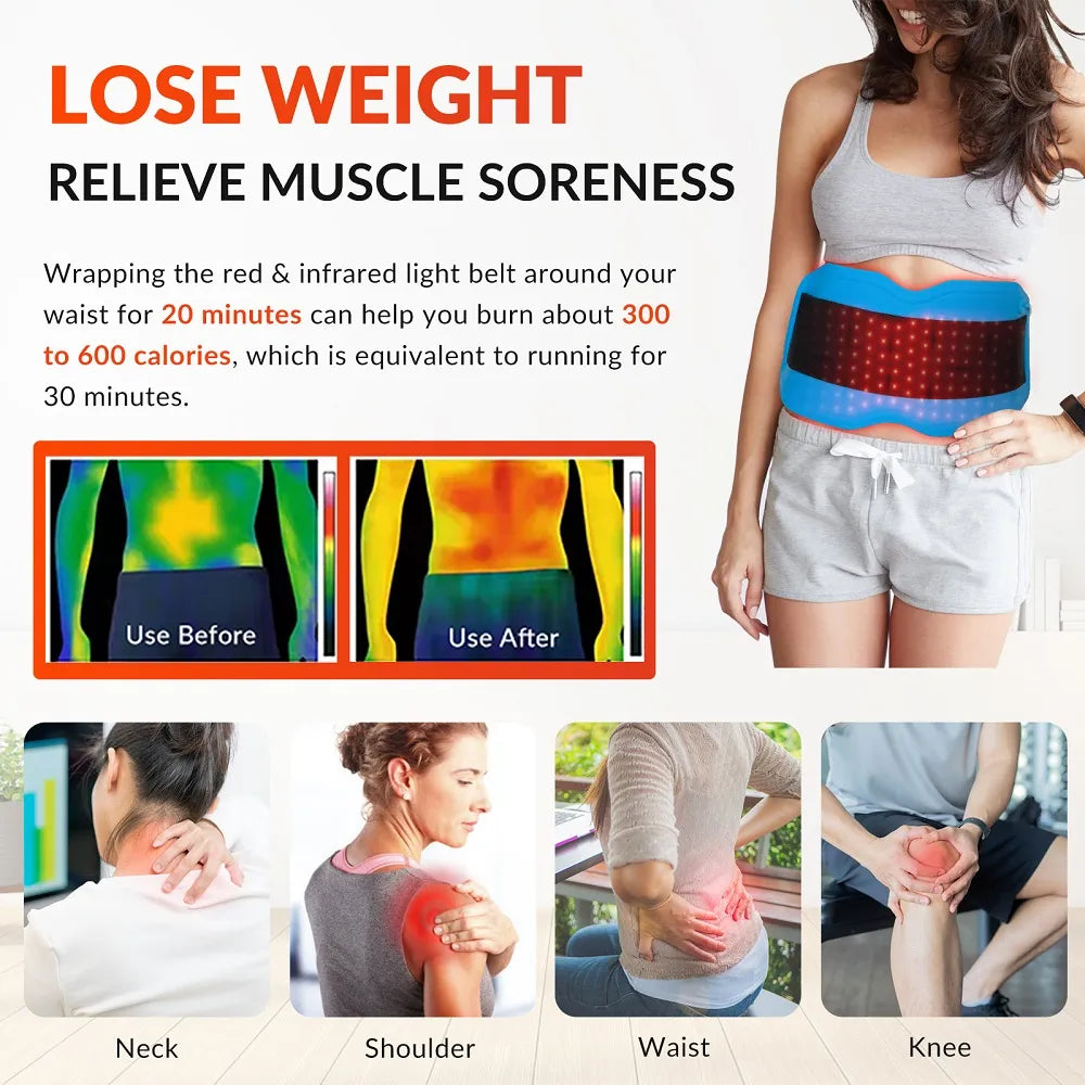 Red Light Slimming Therapy Belt